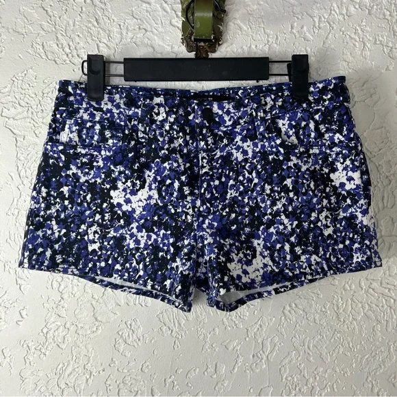 Joe's Jeans Shorts Joes Jeans Electric Blue Popart Paint